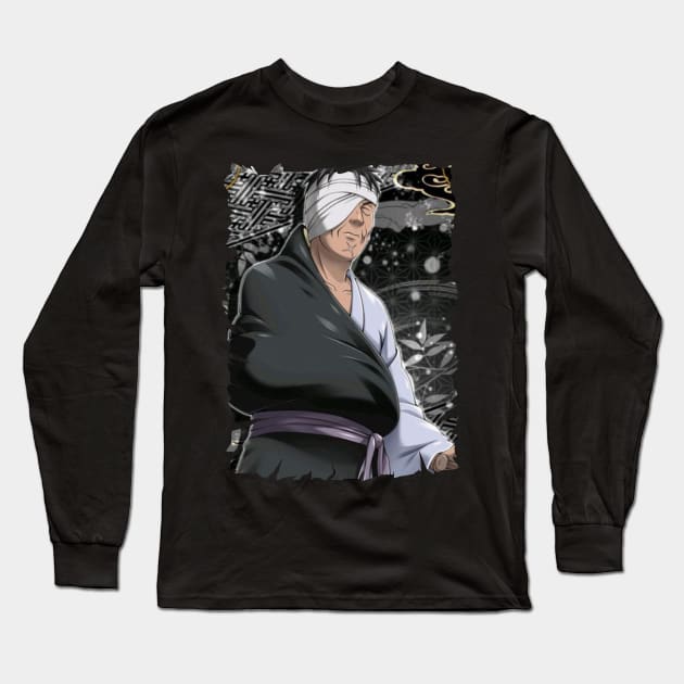 HIRUZEN SARUTOBI ANIME MERCHANDISE Long Sleeve T-Shirt by julii.draws